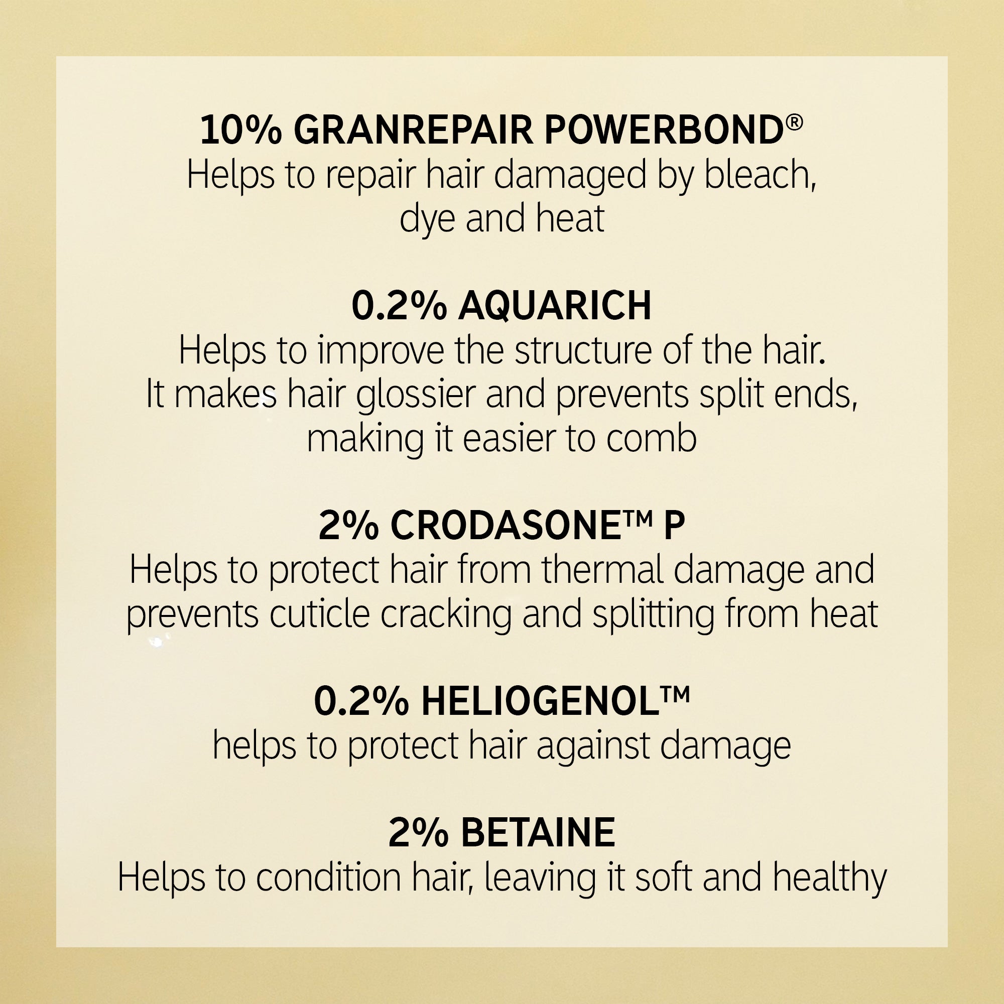 PCA Bond Repair Hair Treatment