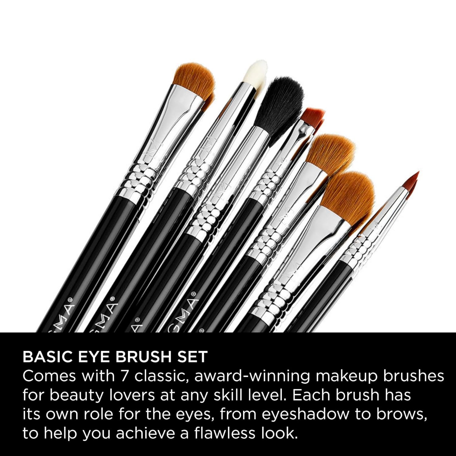 Sigma Beauty Basic Eye Makeup Brush Set