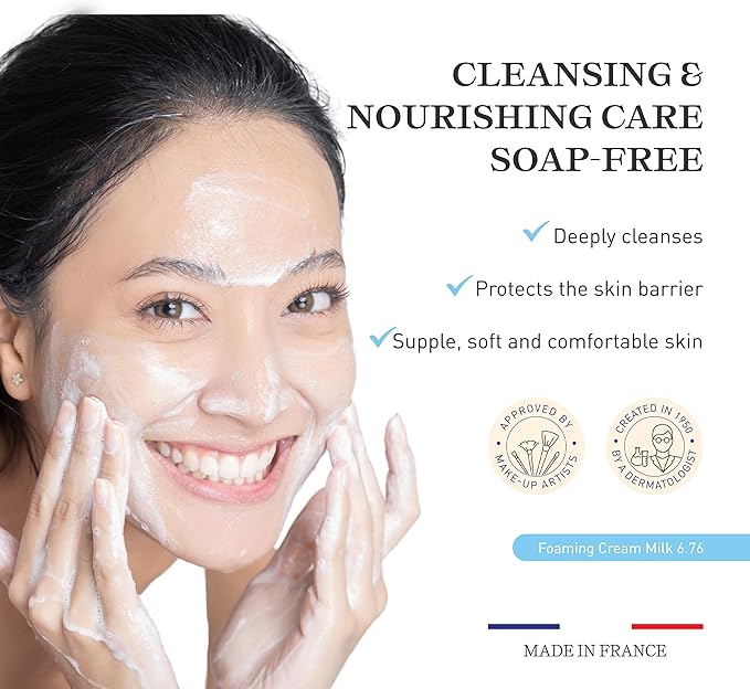 Foaming Cream Milk - Face and Body Cleanser