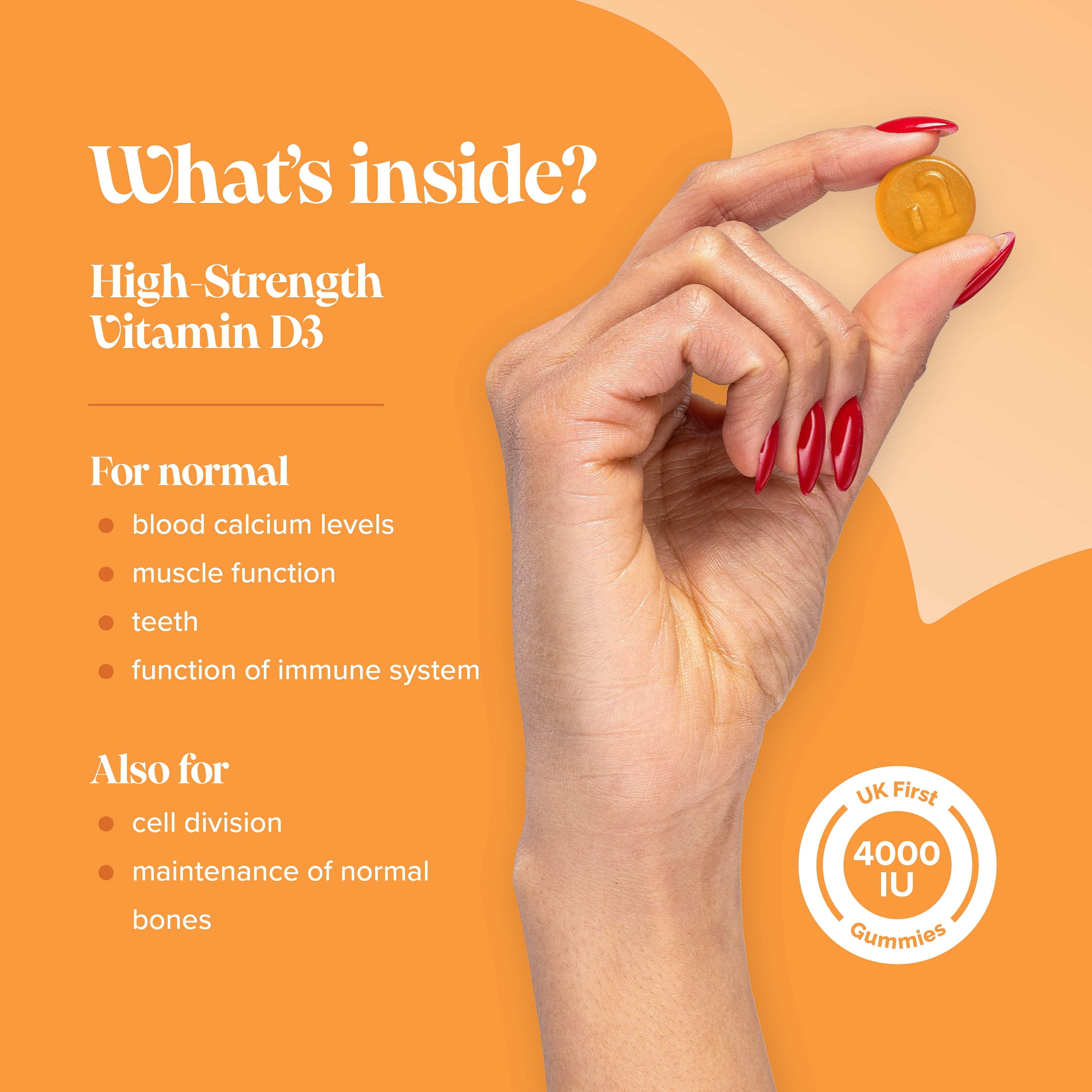 Novomins Vitamin D 3 Gummies