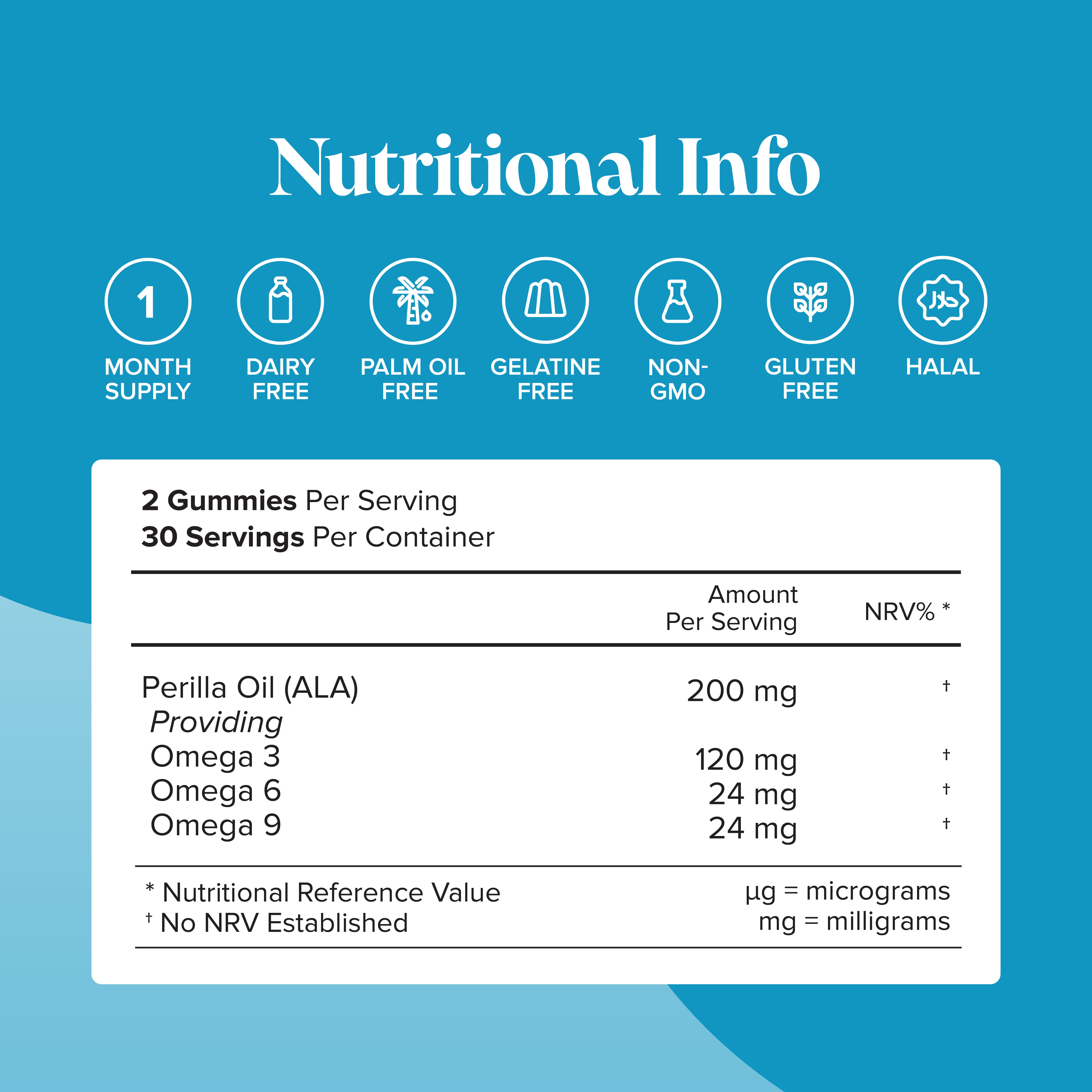 Novomins Vegan Omega 3-6-9 Gummies