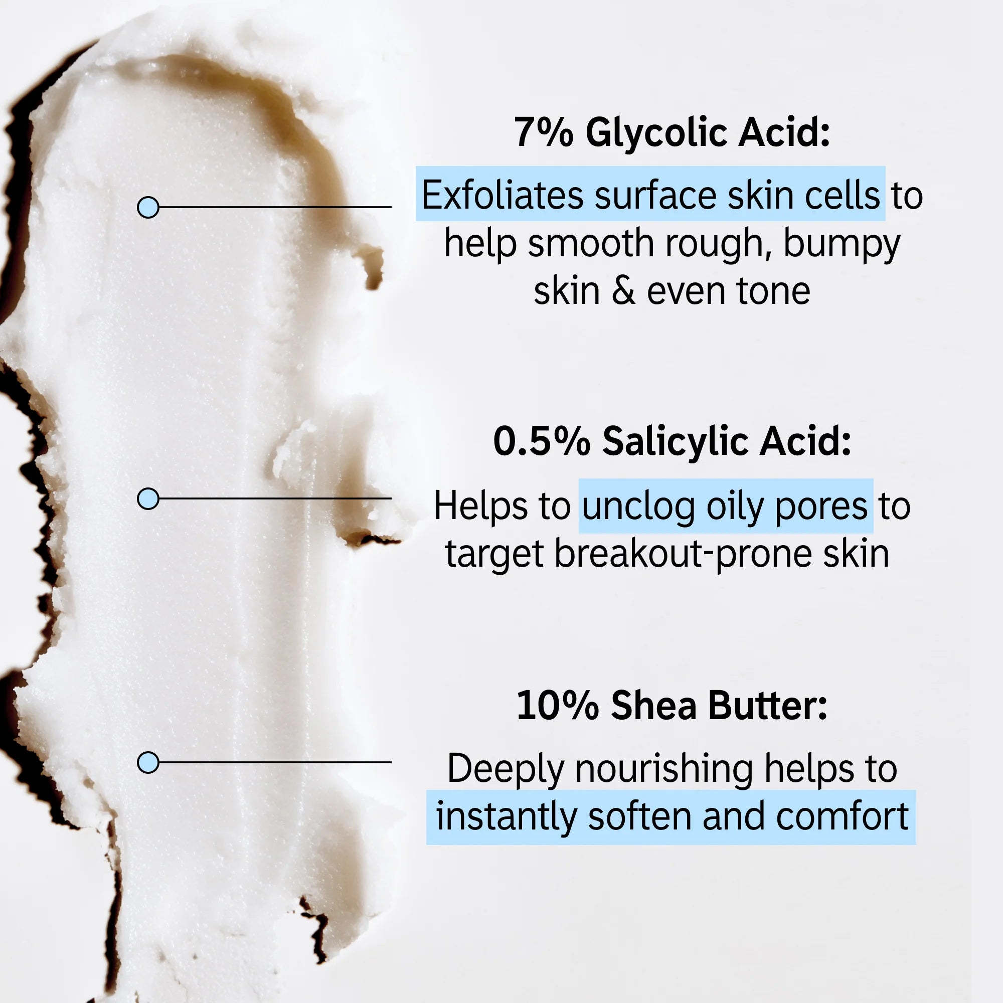 Glycolic Acid Exfoliating Body Stick