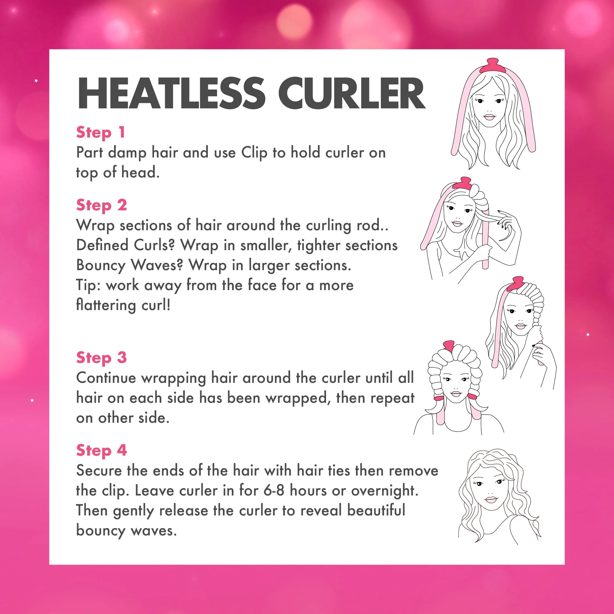 Heatless Curls Curler Set